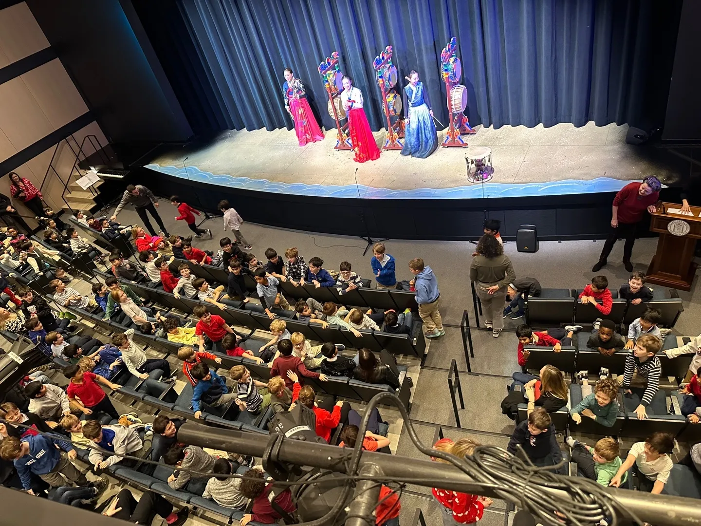 뉴욕 Collegiate School 설날 공연